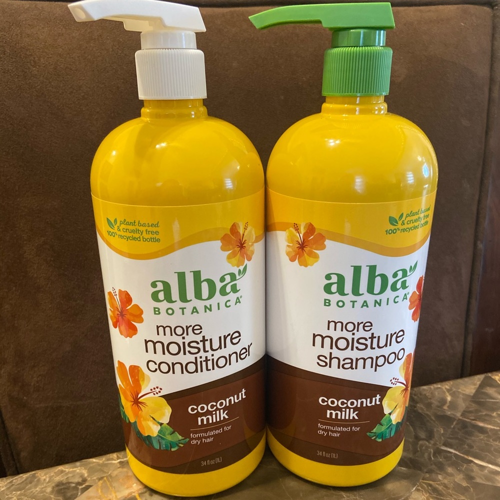 Alba Botanica Coconut Milk Shampoo and Conditioner